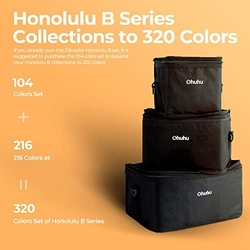 Popisovací pera Ohuhu, Honolulu série B - 104 ks