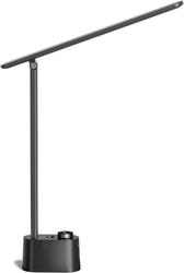 Stolní lampička Honeywell s nabíjecími porty USB – stmívatelná, barva černá