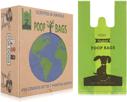 POOP BAGGS - 450 ks biologicky odbouratelných sáčků na psí exkrementy