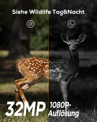 Kamera pro divokou zvěř iZEEKER 32MP HD