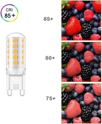 LED žárovka, teplá bílá 3000 K, 5W 